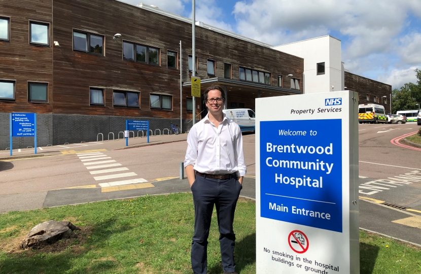 Brentwood Community Hospital Open for Business Alex Burghart